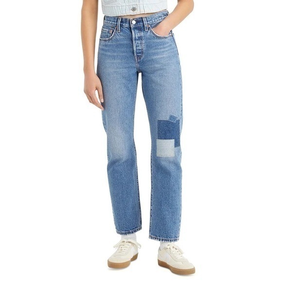 *RARE* NWT! Levi's Women's Blue Levi's Silvertab Relax Straight-leg Jean Size 27 - Picture 1 of 11